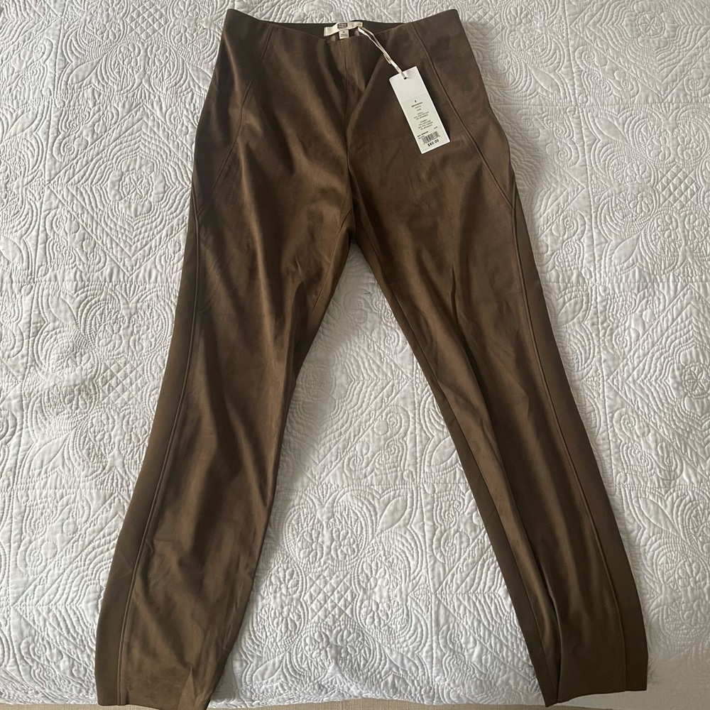 Brown Suede pants! Brand New with tags! NWT!